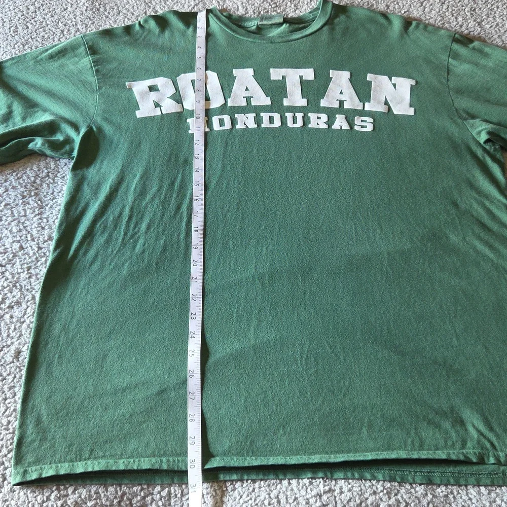 Roatan Honduras 100% Cotton Long Sleeve Graphic T-shirt - Picture 6 of 7